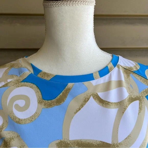 •Barbara Gerwit• Resort Wear Swing Dress - Size Small - Picture 3 of 8